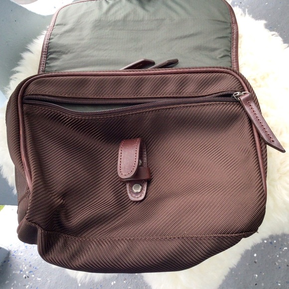 Genuine Filson Accessory Bag Clutch Style Waxed Cotton Twill with Leather Trim - Picture 12 of 12